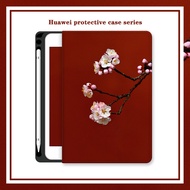 For Huawei MatePad T10 9.7 T10s 10.1 Air 11.5 Pro 10.8 11 Se 10.4 2023 Case for Huawei MediaPad T5 10.1 M5 Lite M6 10.8 8.4 Stand Cover Protective Shockproof Honor Pad X8 X9 Casing