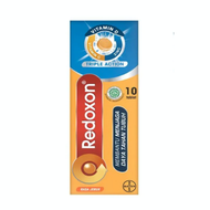 redoxon triple action isi 10 tablet / redoxon effervescent / vitamin c / vitamin D / vitamin daya ta