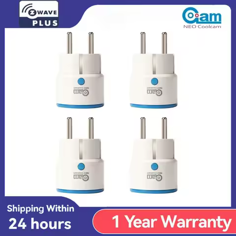 NEO Coolcam Z-WAVE PLUS EU Smart Power Plug Socket Home Automation Alarm Smart Home System Z Wave 86