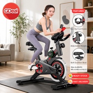 GDeal Basikal Senaman Exercise Bike Spinning Bicycle Home FItness Equipment Ultra-Quiet Resistance I