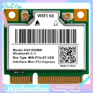 [HoME&life] WiFi 6E Mini PCI-E AX210HMW Wireless Network Card Bluetooth 5.3 Adapter for Desktop Lapt
