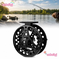 ANHUITYJ Fly Reel, 5/6 WT Aluminum Alloy Fly Fishing Reel, Durable 85mm Diameter 2+1BB Bearings Fish