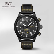 Iwc (IWC) Pilot Series Chronograph "ROYAL MACES" Special Edition Mechanical Watch Watch Male Black