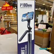 CoverMe- P180 Mini 1.6M Stainless Steel Selfie Stick Tripod