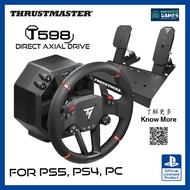 Thrustmaster T598 Direct Axial Drive Force Feedback Racing Wheel 直驅方向盤 for PS5/PS4/PC