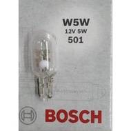 BOSCH T10 12V 5W W5W Bulb Original - Contents 10 Pcs