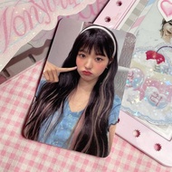 Wonyoung photocard bangs tuspi izone official