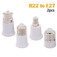 2PCS E27 To E14 Conversion Lamp Holder Adapter Converter Socket 220V Socket Light Bulb Adapter for Ceiling Fans Pendant Light Chandelier Desk Lamp