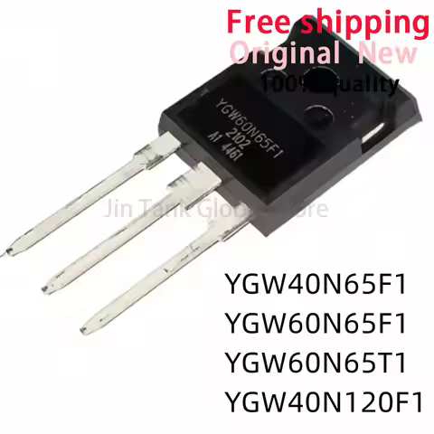 (10Pcs/Lot) 100% New Imported Original YGW40N65F1 YGW40N120F1 YGW60N65F1 YGW60N65T1 TO-247 IGBT Tube