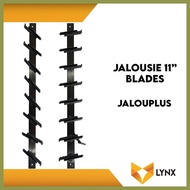 ✧ ➩ ❊ Jalousie Jalouplus 11 Blades for Louver Window 1 Pair