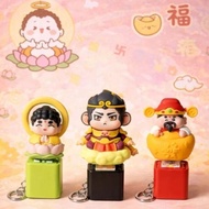 LED Keycap Keychain Light Up Keyboard Keychain | Clicky Sound Fidget Gamer Keychain Toy