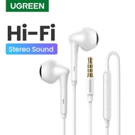 UGREEN Wired Earbuds Headphones with Microphone Noise Cancelling 3.5mm Tpye C HiFi Stereo In Ear Ear