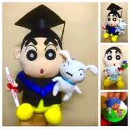 全新正版現貨 蠟筆小新畢業公仔