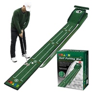 PGM Mini Golf Green Putter Mat Portable Indoor and Outdoor Golf Practitioner PM015