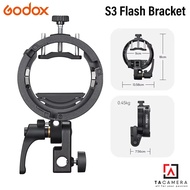 Smart Adapter Godox S3 Speedlite Bracket - Mount for Flash V1 V100 AD100 AD200 AD300 V480 V860...