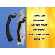 100%ORI-PEUGEOT HEATER HOSE PEUGEOT - 308 / 3008 / 5008 6466-TY