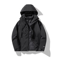 AT-🛫down Jacket Liner Shell Jacket Men's and Women's Duck down Two-Piece Set Outdoor Windproof Waterproof Travel Jacket