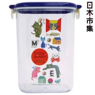 ECOUTE! - 日本Ecoute! Minette 貓咪 日本製 雙扣密實食物盒 1.2L (151)【市集世界 - 日本市集】