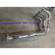 Mitsubishi /GSR  Wira 1.8 4G93 Turbo S Stainless Steel Header / Extractor