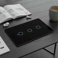 1/2/3/4 Gang Tuya US WiFi Smart Wall Switch, No Neutral Wire, Touch LED, RF433, Works with Alexa & G