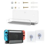 Wall Mount for Switch Dock Floating Holder Station Near TV Shelf Stand Switch OLED Dock Accessories