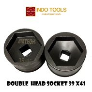 MATA AMTECH Coupling Socket Wrench 39UNT41mm CVT Double Head Socket clutch nut wrench Impact Socket 