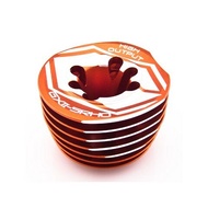 GO 21-GXII5R CNC Turning Cylinder Cooling Head New Orange 5PT For Go engine .21 Engine