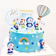 Jingle Cat Baking Cake Decoration Doraemon kt Cat Birthday Cake Decoration Decoration Doraemon