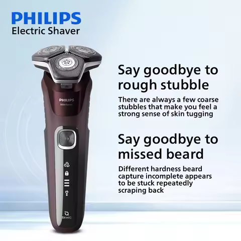PHILIPS S5831 Electric Shaver Skin IQ Razor 5D Floating Honeycomb Cutter 90pcs Stainless Steel Blade