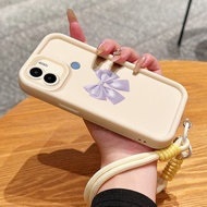 Case For Xiaomi Redmi A1+ A2+ A1 Plus A2 POCO C50 C51 Phone Strap
