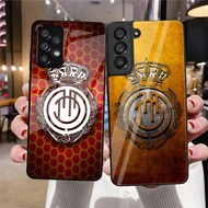 RCD MALLORCA 02 Tempered Glass Phone Case For Samsung Galaxy A10 A14 A16 A25 A35 A22 4G A32 A33 A34 