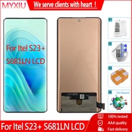 AMOLED For Itel S23+ S681LN LCD Display Touch Screen Digitizer Assembly Replacement For Itel S23 Plu