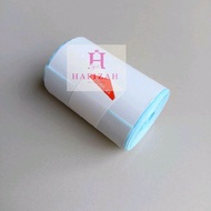 HAFIZAH Stiker Label 58x6 Meter Kertas Thermal Paper Roll Hitam 58gsm Ideal untuk Printer Bluetooth