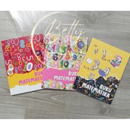 [98 Sheets] KIKY brand small square book for mathematics, 98 sheets