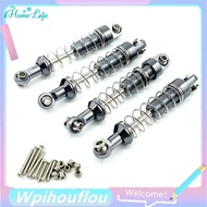 [HoME&life] for MN D90 MN-90 MN99S WPL C14 C24 C34 RC Car 4Pcs Metal Shock Absorber Damper Upgrade P