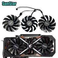 NEW 95MM AORUS GTX 1080Ti 1070 T129215BU PLD10015B12H GPU Cooler Fan For Gigabyte AORUS GTX 1070 108