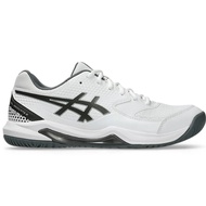 Asics Gel Dedicate 8 White/Gunmetal Men Pickleball Shoes 1041A409.105 25123132900