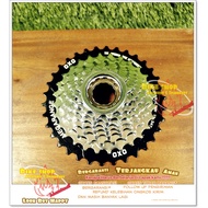 Freewheel OXO 8 Speed 13-34T Megarange Threaded Gear 8sp 8speed mtb
