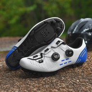 Ready Stock Men Women Cycling Shoes Cycling Shoes Large Size Road Mountain Rubber Cycling Shoes Lockless Cycling Shoes Lace-Free Sports Shoes Rubber Outdoor Cycling Shoes Professional Sports Shoes Running Shoes Locked Mountain Shoes