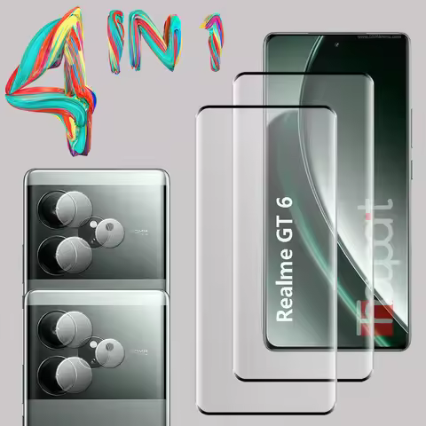 3D Tempered Glass For Realme GT 6 6T Neo 6 SE Screen Protector Camera Lens Film Realme GT Neo6 SE Gl