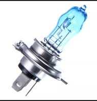 2 BÓNG ĐÈN PHA ÔTÔ H4 12V 100W 6000W SÁNG TRẮNG CHIẾU CỰC XA HÀNG CHÍNH HÃNG