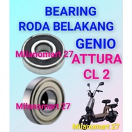 Rear wheel bearing electric bicycle genio attura CL2 laker rear dynamo wheel rear electric bicycle g