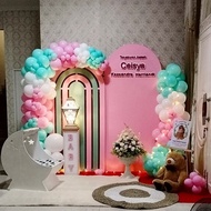 Partiess jasa dekorasi aqiqah ulang tahun lamaran backdrop styrofoam