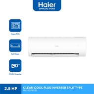 Haier HSU-25PSV32 2.5 HP Clean Cool Plus Inverter Split Type Aircon with Self Clean &amp; Hyper PCB - 2023 Model (NCR DELIVERY ONLY)