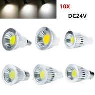 10X Led Cob Spotlight Cool Warm Neutral White Bulbs 6W 9W 12W 45° Angle Dimmable Light E27 GU10 MR16