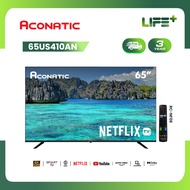 Aconatic ทีวี 65 นิ้ว LED 4K HDR Netflix TV รุ่น 65US410AN Smart TV (Netflix v5.3) สมาร์ททีวี (รับปร
