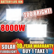IP67 8000W Solar Light Outdoor Lighting Waterproof Solar Flood Light Lampu Solar Solar Spotlight Sol