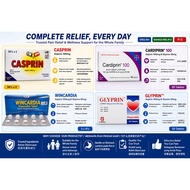 [ASPIRIN] CARDIPRIN 100 / WINCARDIA / GLYPRIN / CASPRIN