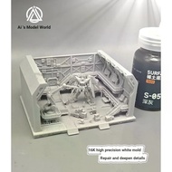 Gundam Gnaku (1: 700 Scale) Miniature Model Scene Ascension Free Marine Gundam gk White Model