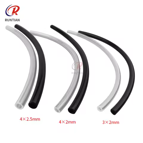 10meters 4*2mm 4*2.5mm 3*2mm Ink Pipe Ink system spare parts single line UV Solvent ink tube for UV